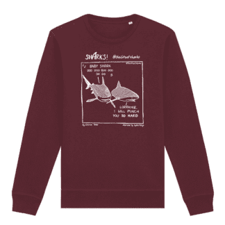Baby Shark - Unisex Hand Printed Sweatshirt