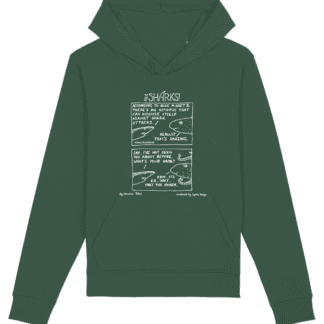 Inky The Shark - Unisex Hand Printed Hoodie
