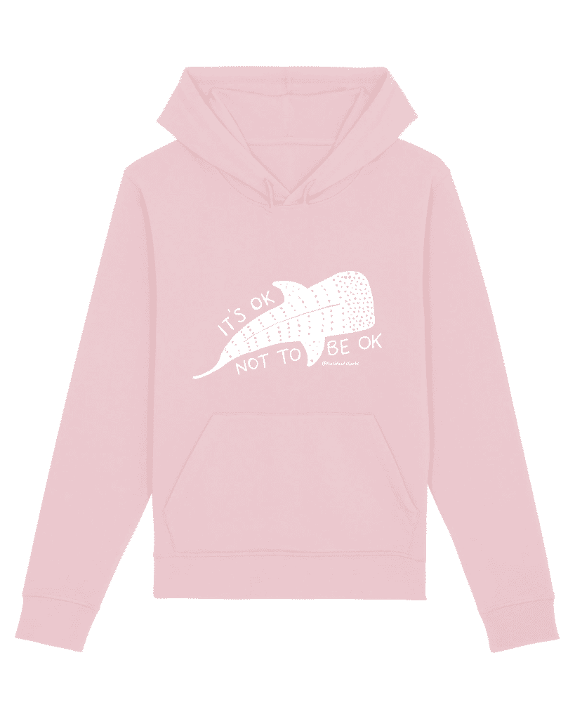 It's Ok Not To Be Ok - Unisex Hand Printed Hoodie