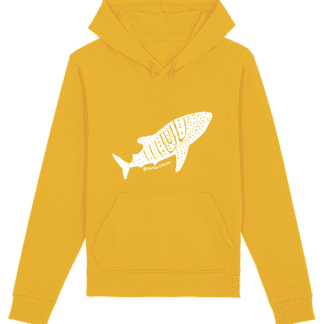 Whale Shark - Unisex Hand Printed Hoodie