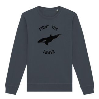 Fight The Power - Unisex Hand Printed Sweatshirt