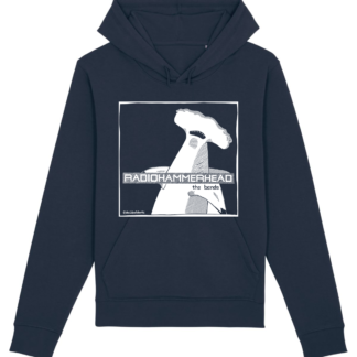 Radiohammerhead - Unisex Hand Printed Hoodie.
