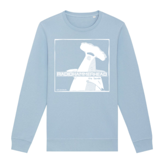Radiohammerhead - Unisex Hand Printed Sweatshirt.