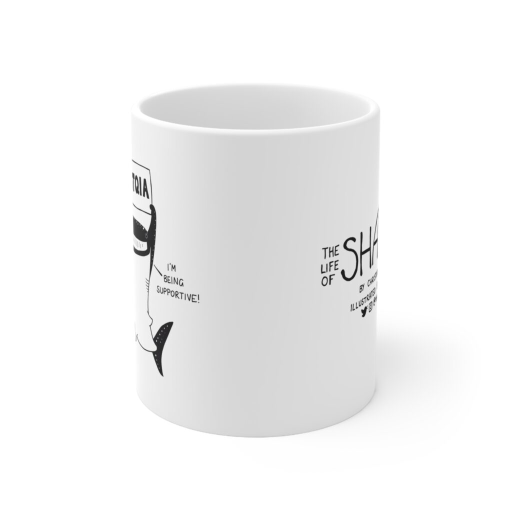 I'm Being Supportive Mug - Image 3