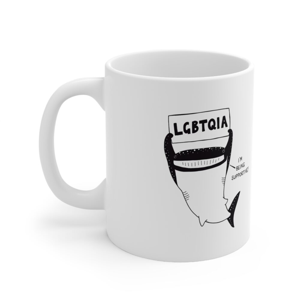 I'm Being Supportive Mug