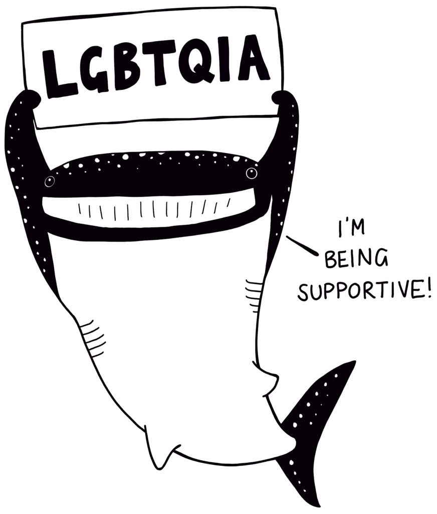 I'm Being Supportive Mug - Image 2